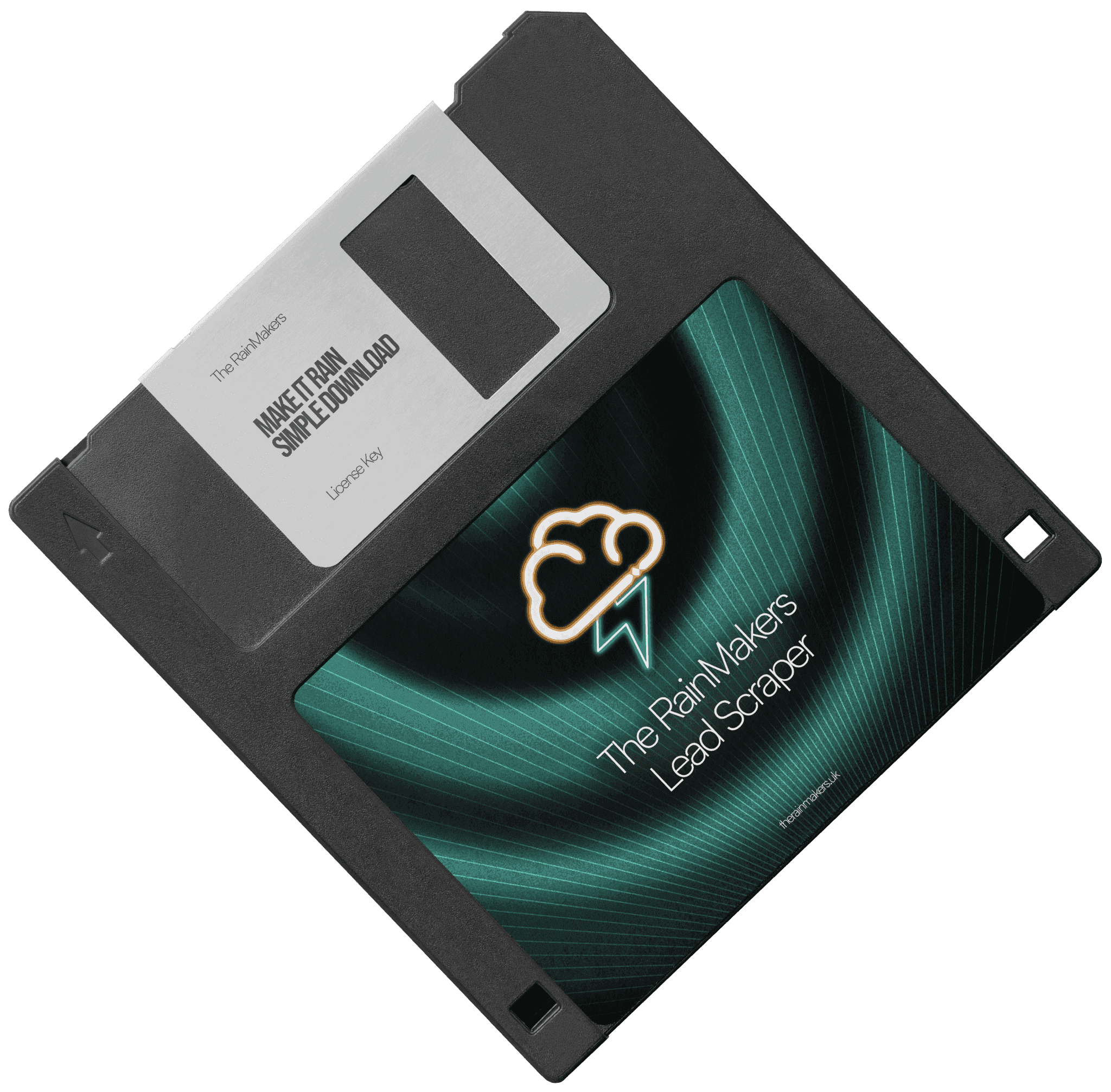 The RainMakers on floppy disk